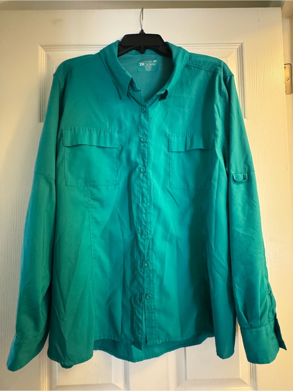 Reel Legends Teal Mesh Performance Shirt